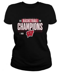 Big ten men’s 2020 basketball champions wisconsin badgers shirt