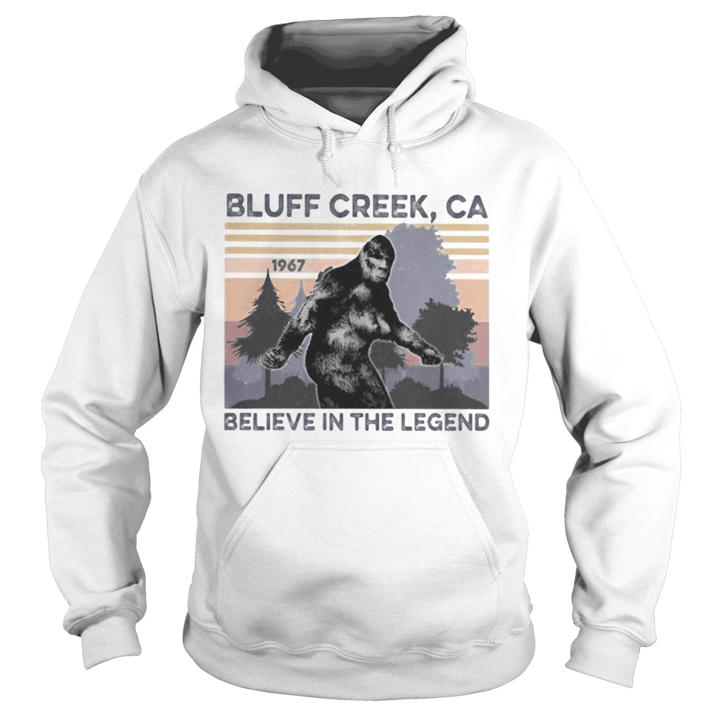 Bigfoot bluff creek ca believe in the legend 1967 vintage retro Hoodie