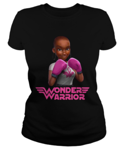 Black girl boxer wonder warrior  Classic Ladies