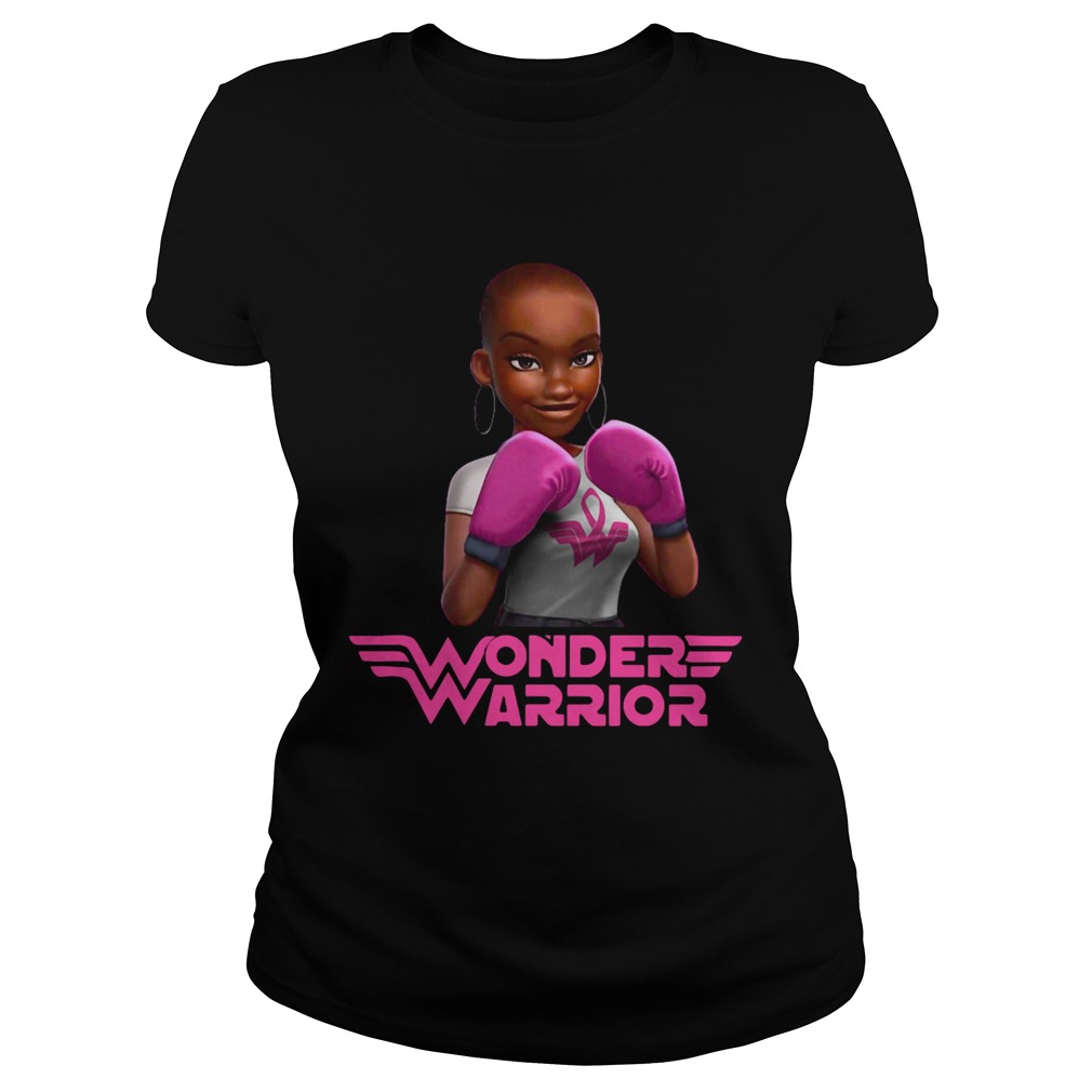 Black girl boxer wonder warrior Classic Ladies