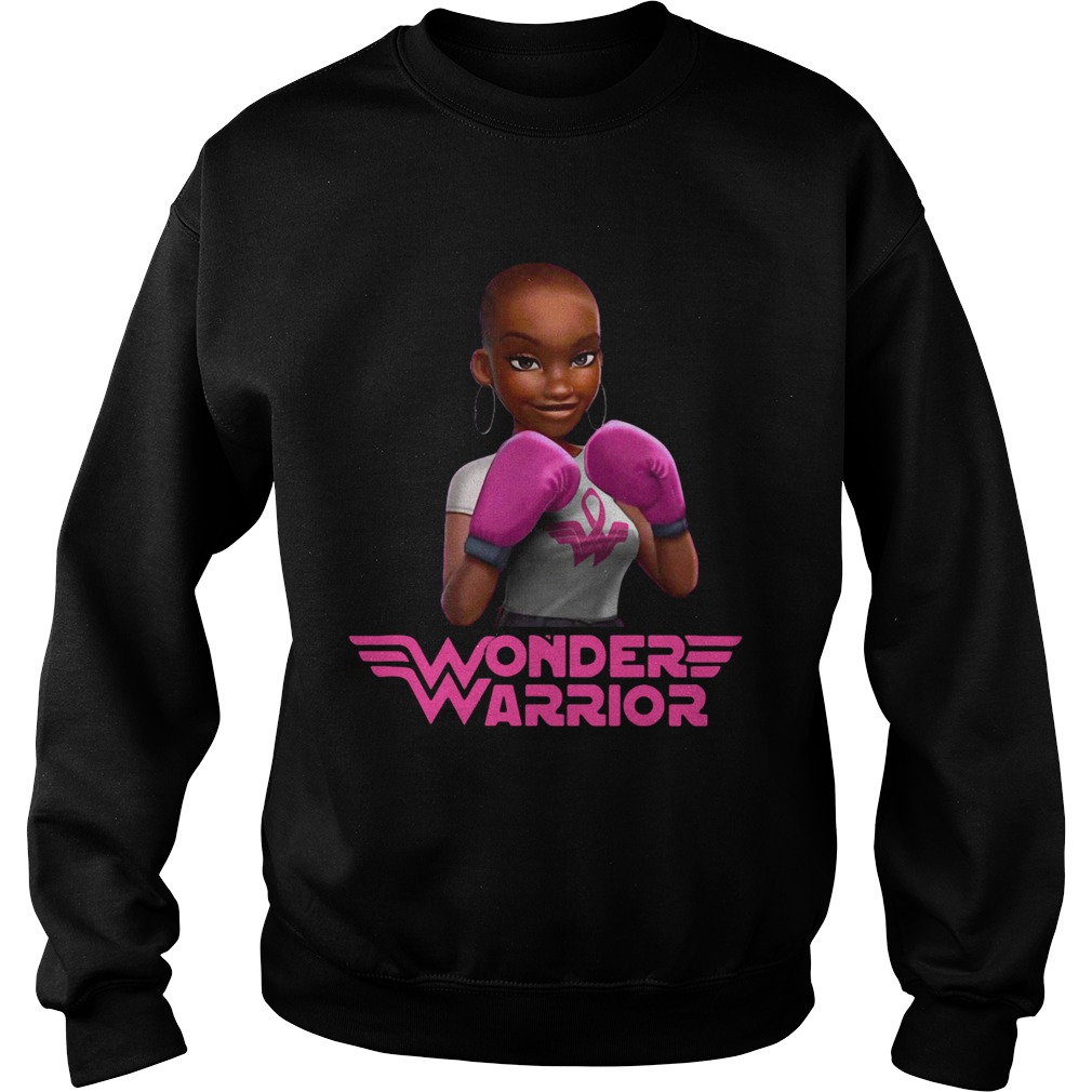 Black girl boxer wonder warrior Sweatshirt