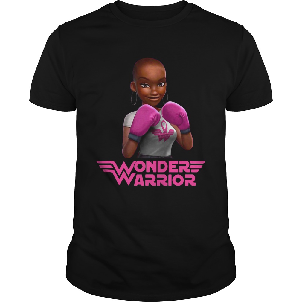 Black girl boxer wonder warrior shirt