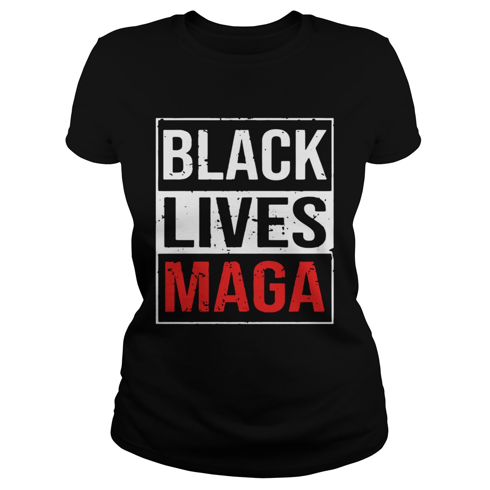 Black lives maga  Classic Ladies