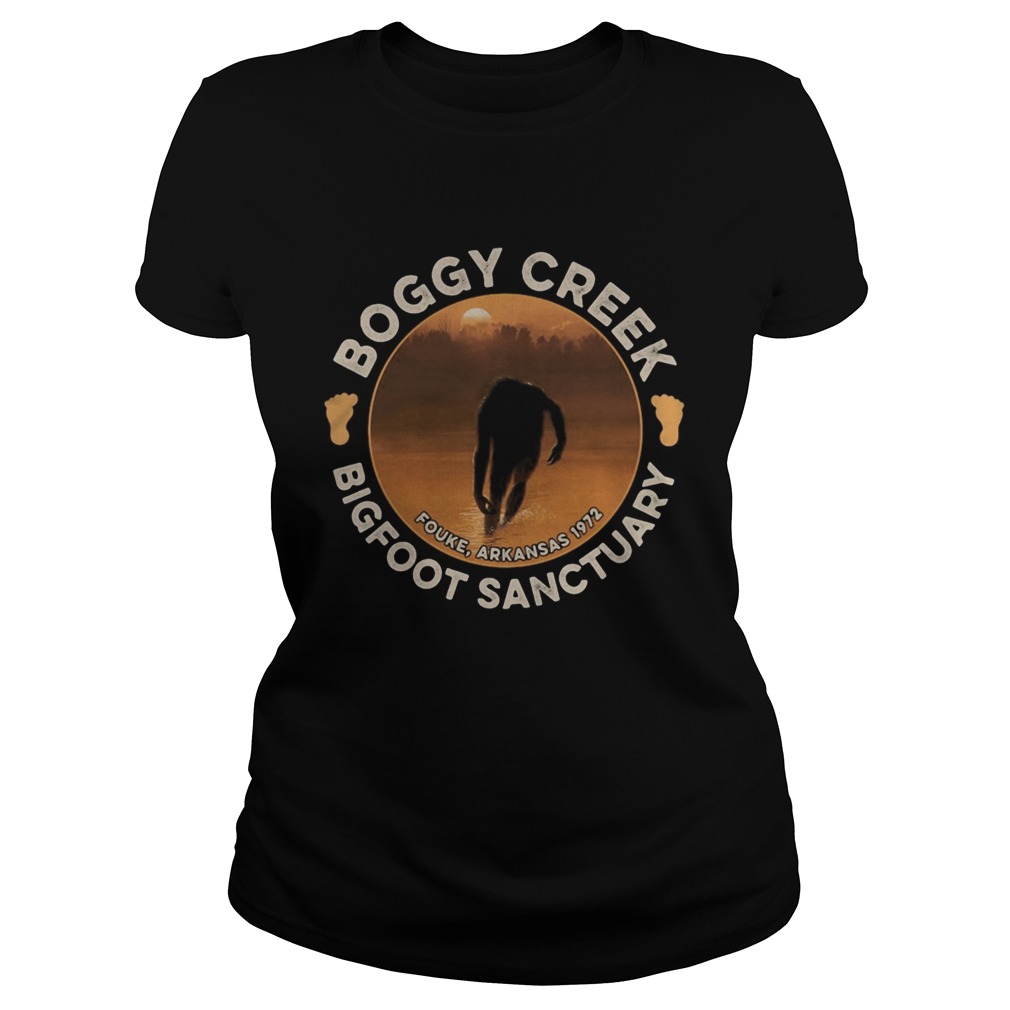 Boggy creek bigfoot sanctuary fouke arkansas 1972 sunset Classic Ladies