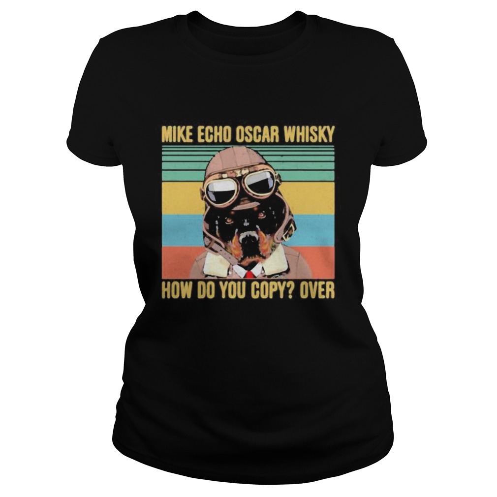 Boxer mike echo oscar whisky how do you copy over vintage retro Classic Ladies