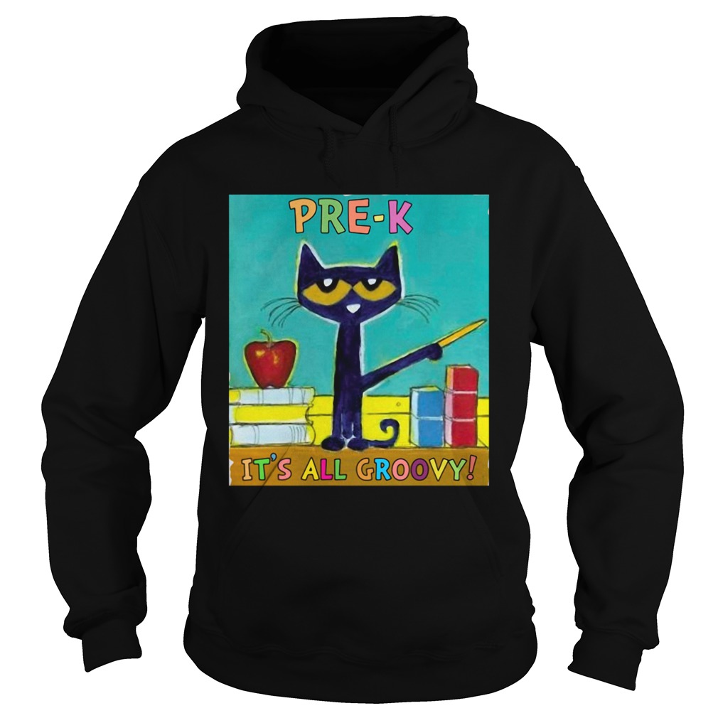 Cat PreK Its All Groovy Hoodie