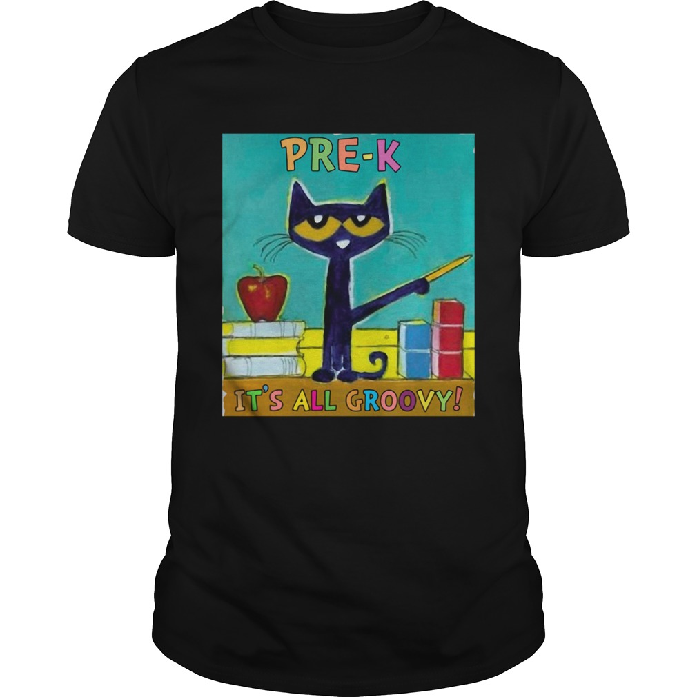 Cat PreK Its All Groovy shirt