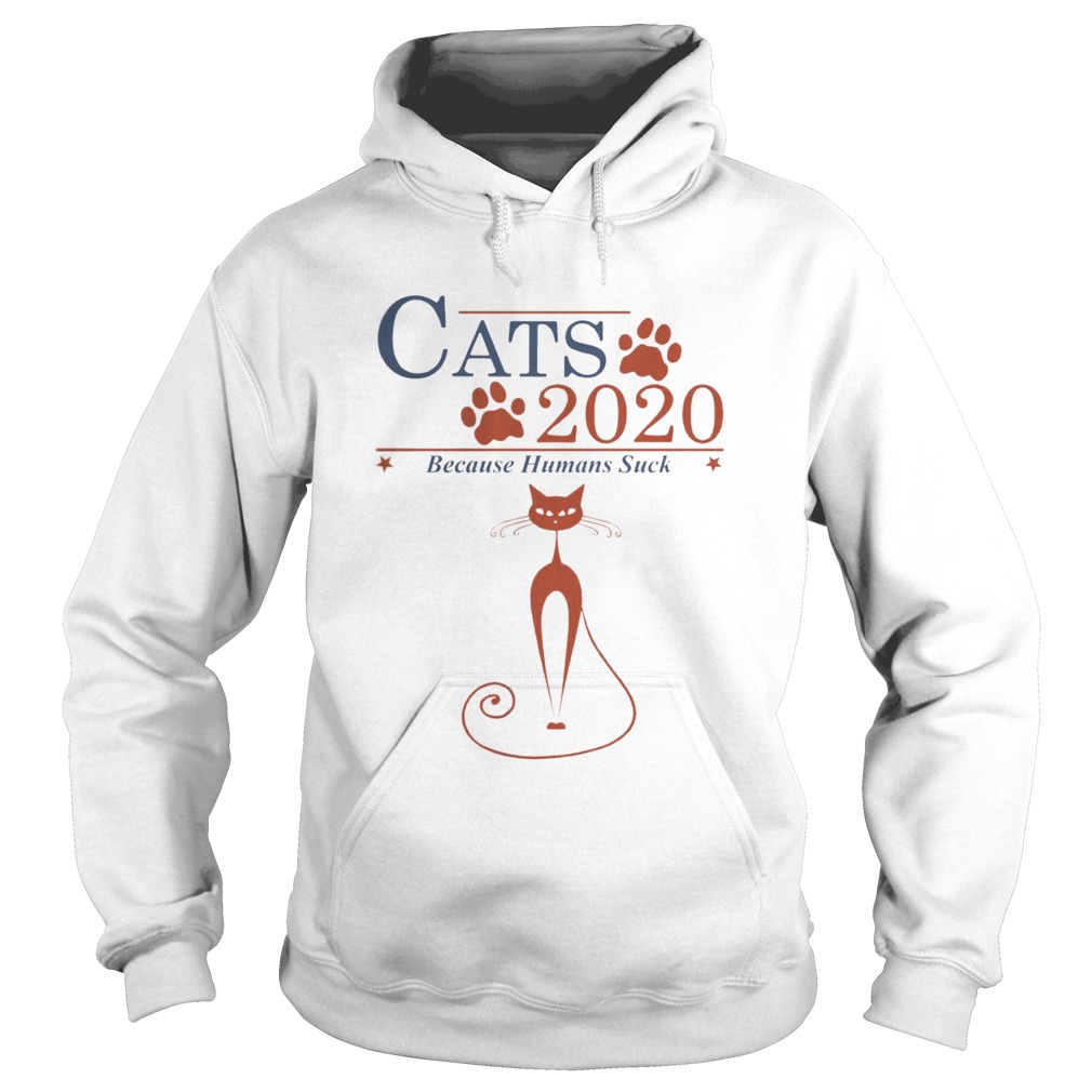 Cats 2020 Because Humans Suck Hoodie