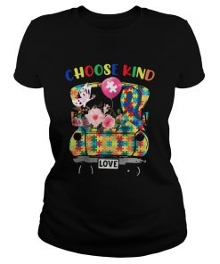 Choose Kind Love Autism Awareness  Classic Ladies