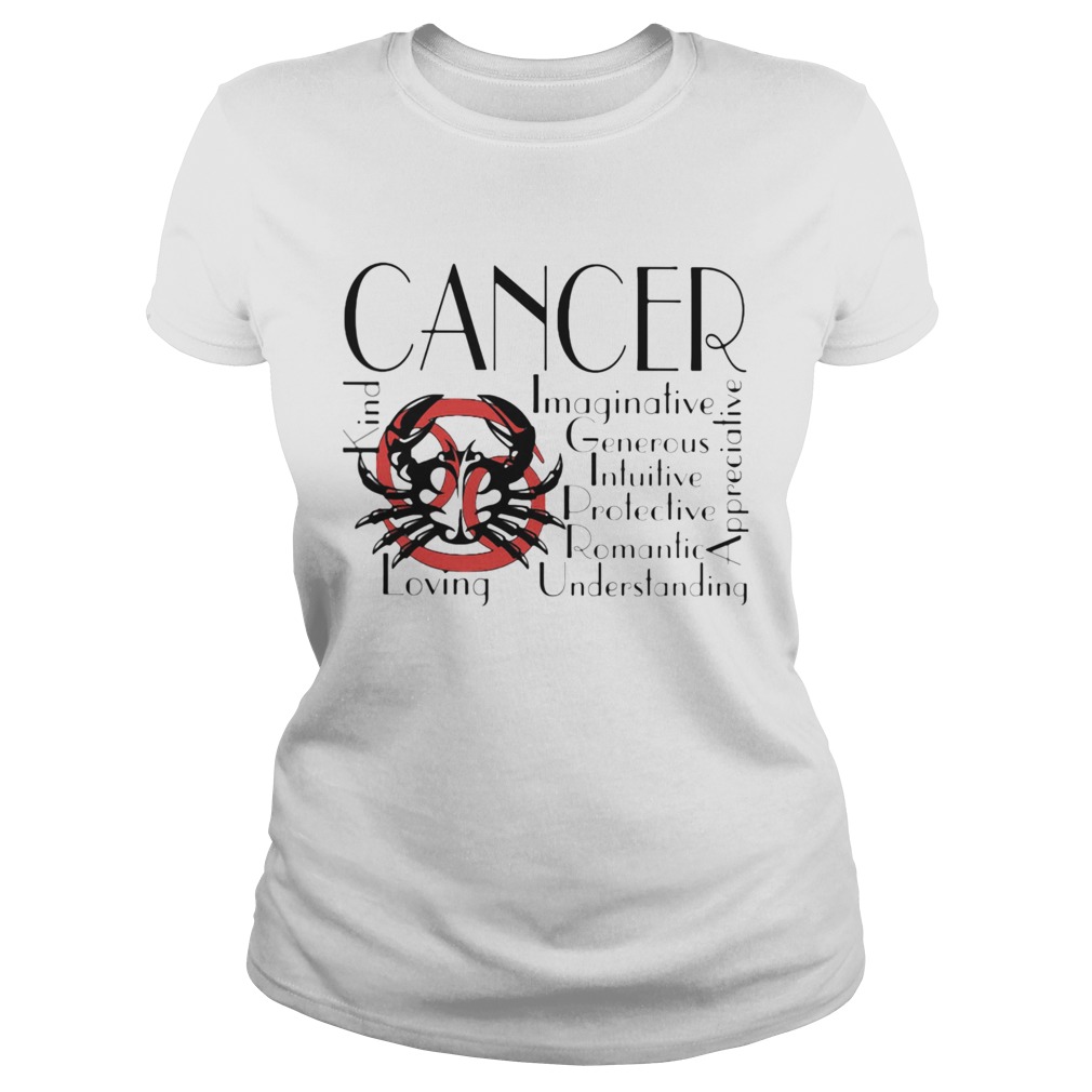 Crab Cancer Kind Imaginative Generous Intuitive Protective Romantic Understanding Appreciative Lovi Classic Ladies