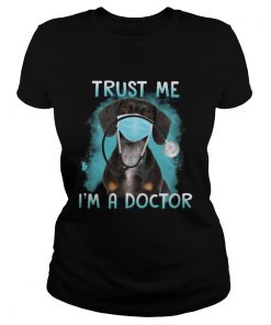 Dachshund mask trust me im a doctor  Classic Ladies