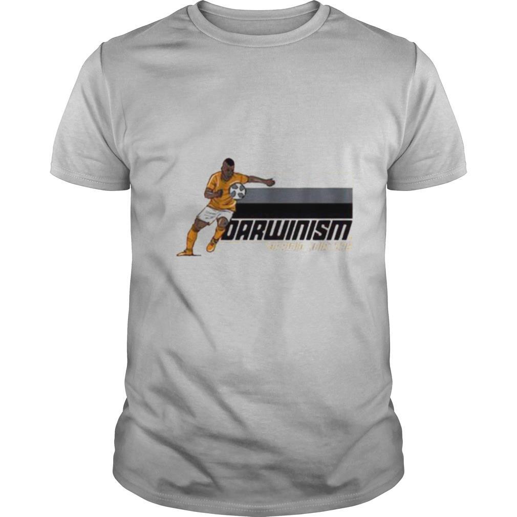 Darwinism darwin quitters soccer shirt