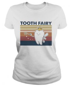 Dental Hygienist Tooth Fairy Vintage retro  Classic Ladies