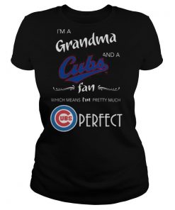 Derfect I’m A Grandma And A Cubs Fan shirt