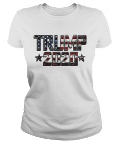 Donald trump 2020 american flag independence day  Classic Ladies