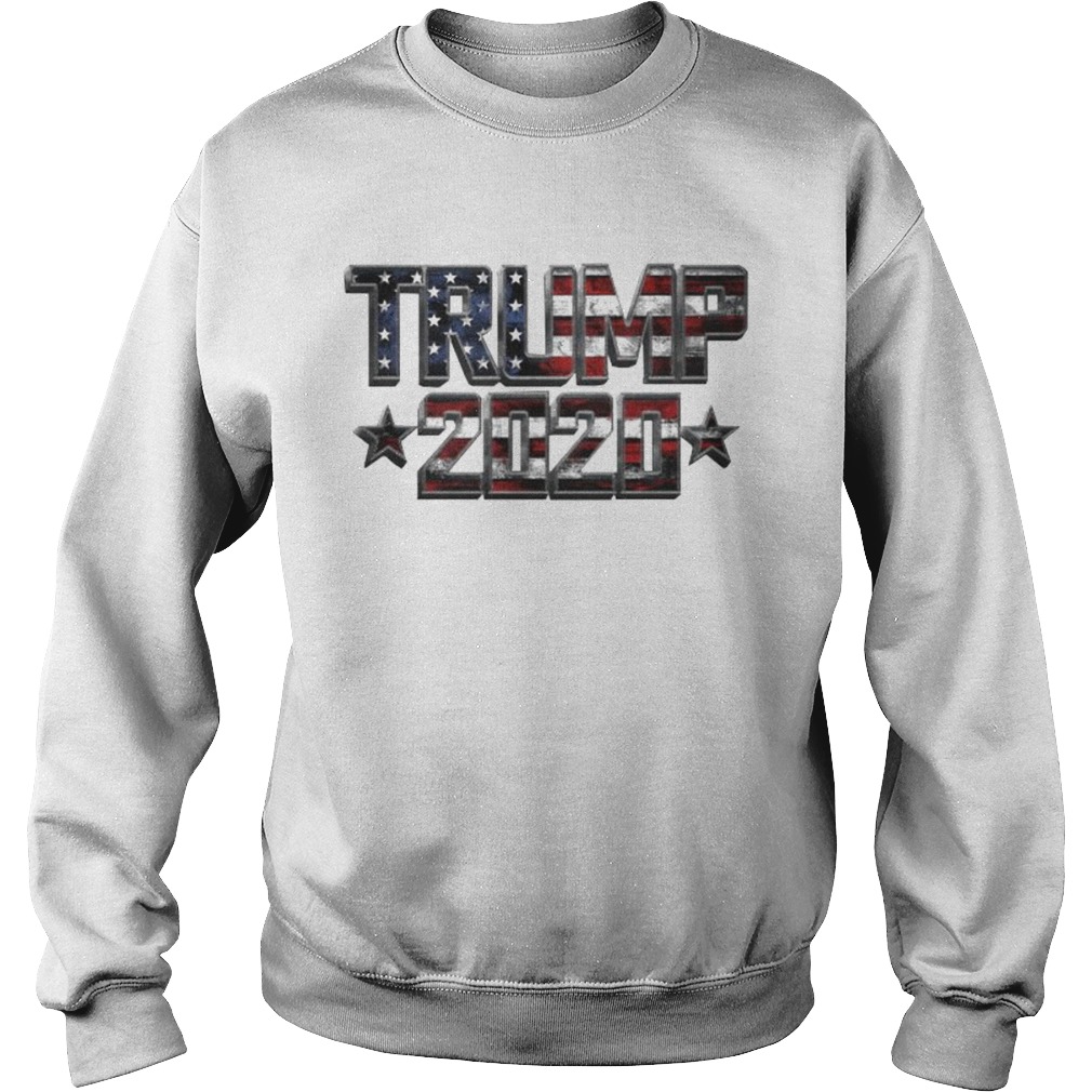 Donald trump 2020 american flag independence day Sweatshirt