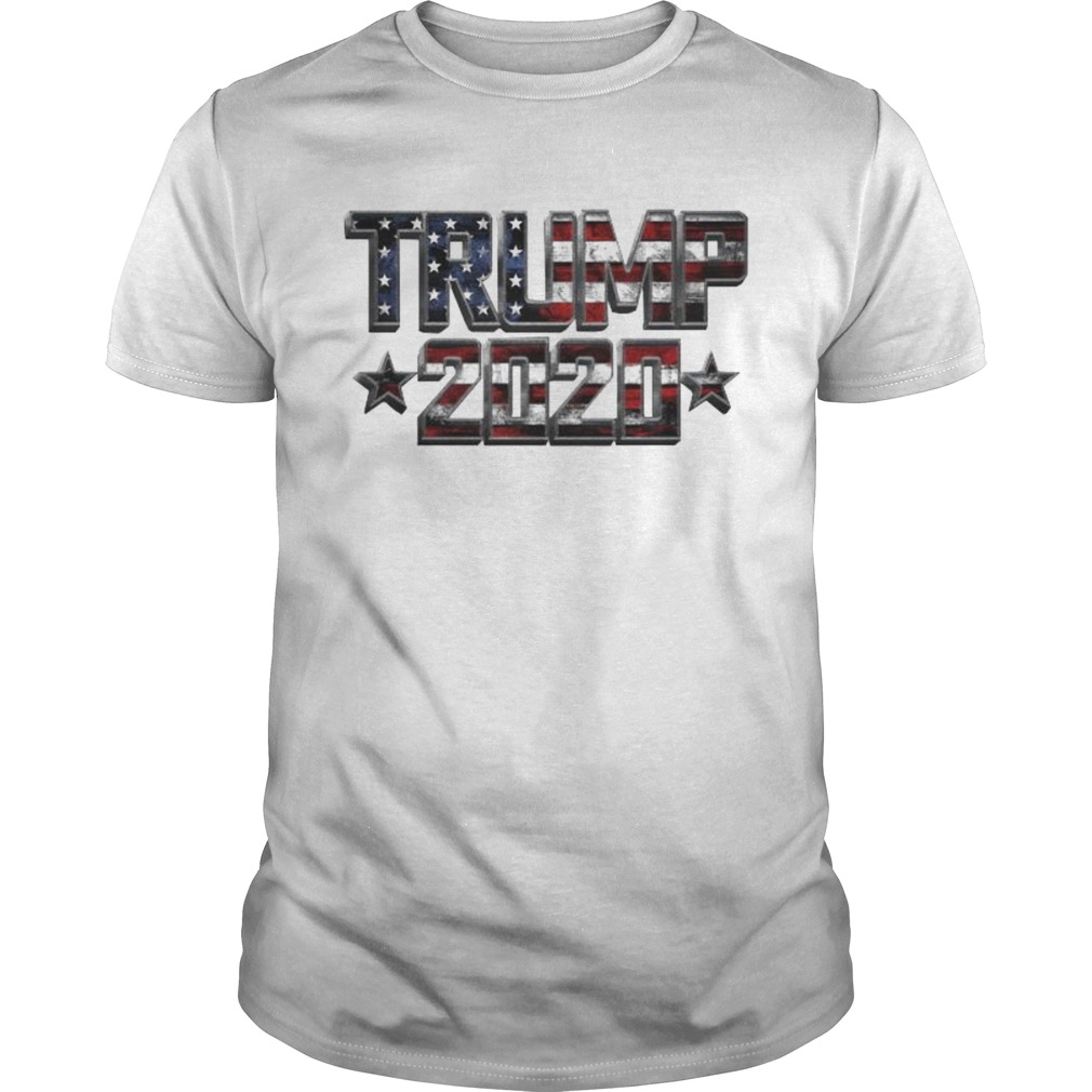 Donald trump 2020 american flag independence day shirt