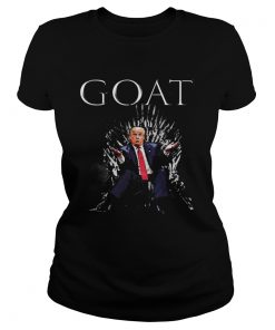 Donald trump goat the king  Classic Ladies