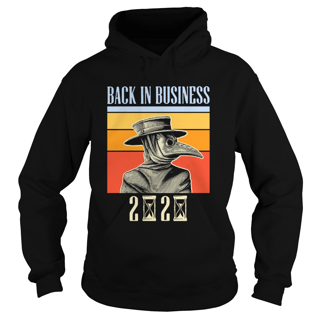 Dr Plague Medicine Back To Business Halloween 2020 Vintage Hoodie