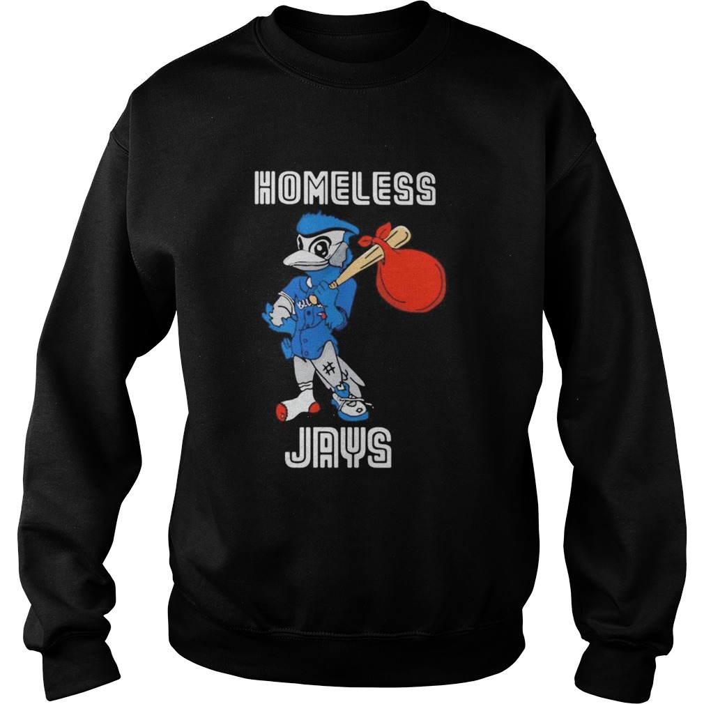 Duck baseball homeless toronto blue jays Sweatshirt