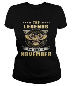 Eagles the legends are born in november  Classic Ladies