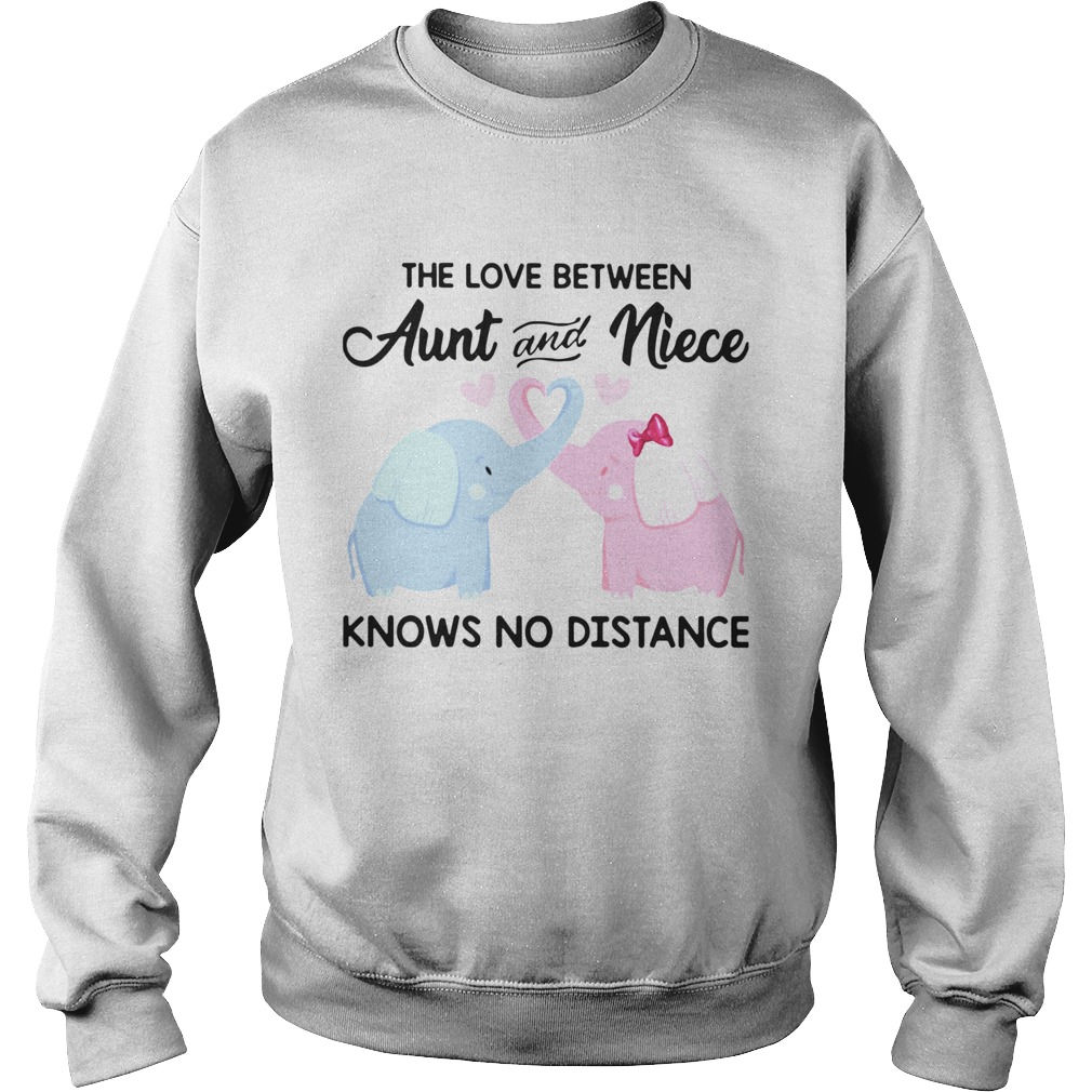 Elephant The Love Between Aunt And Niece Knows No Distance Sweatshirt