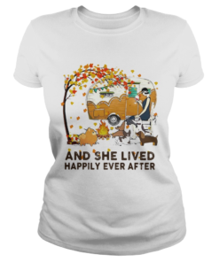 Fall Girl camping with dogs and she lived happily ever after  Classic Ladies