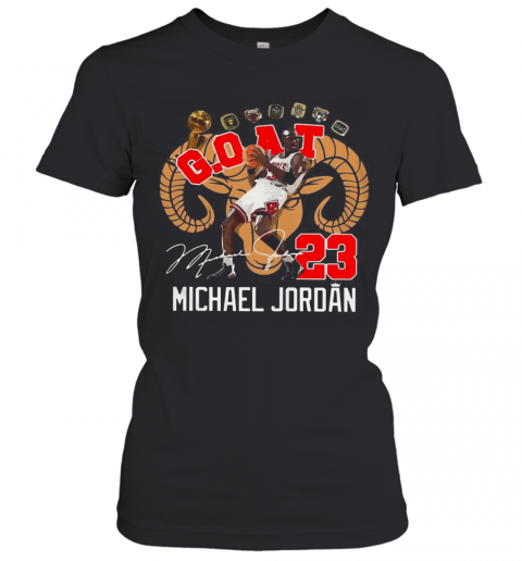 GOAT 23 Michael Jordan Signature T-Shirt Classic Women's T-shirt