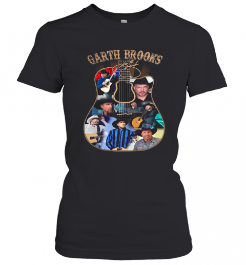 Garth Brooks Guitar Signature T-Shirt Classic Women's T-shirt