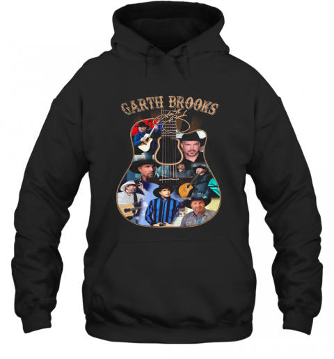 Garth Brooks Guitar Signature T-Shirt Unisex Hoodie