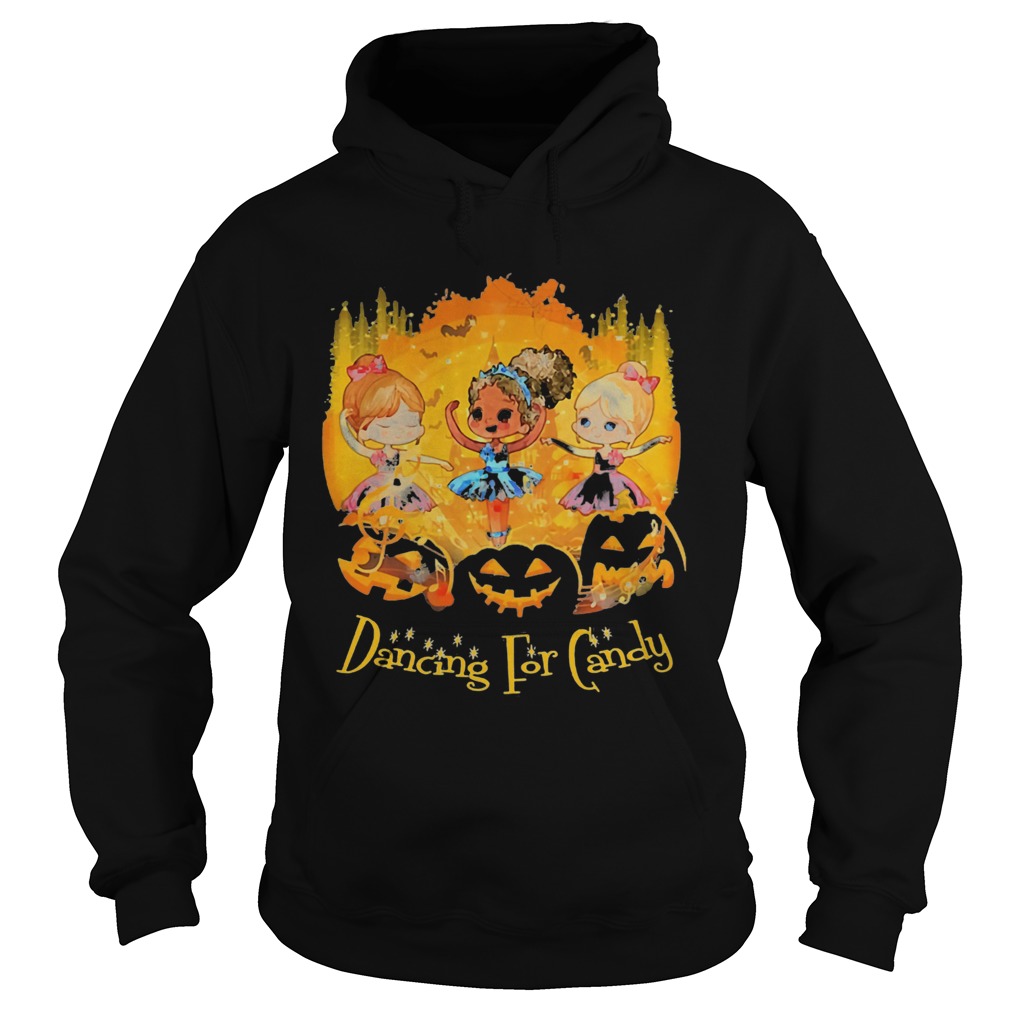 Girls Dancing For Candy Halloween Hoodie