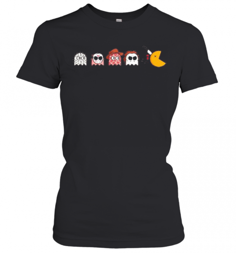 Halloween Horror Characters Chibi Game T-Shirt Classic Women's T-shirt