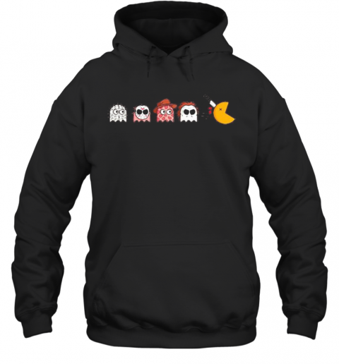 Halloween Horror Characters Chibi Game T-Shirt Unisex Hoodie