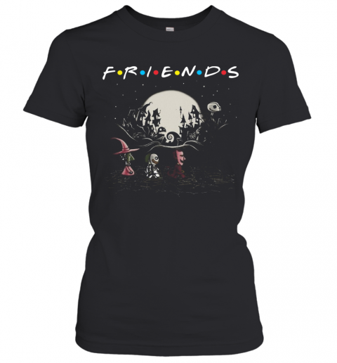 Halloween Jack Skellington And Friends Crossing Road T-Shirt Classic Women's T-shirt