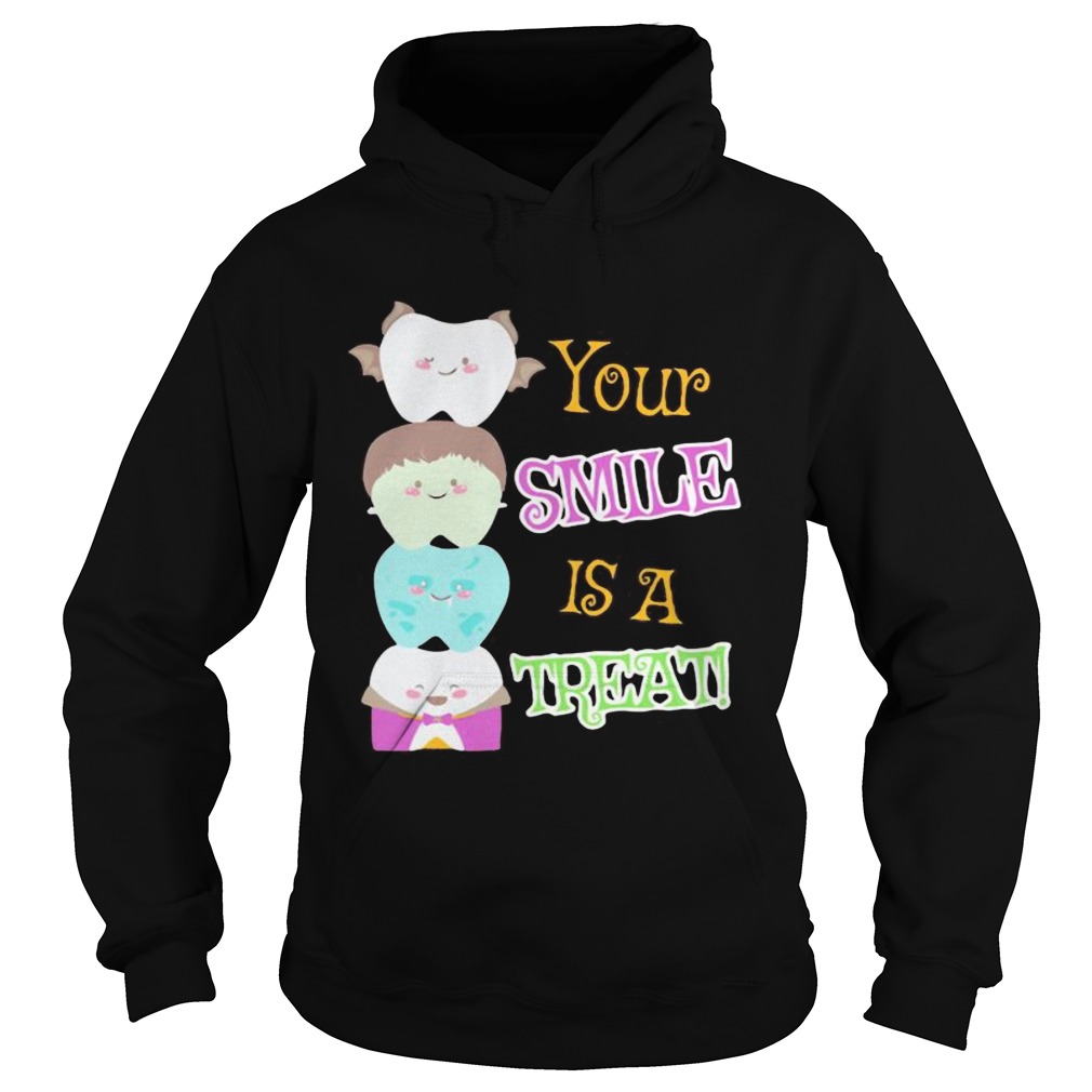 Halloween dental your smile is a treat Hoodie