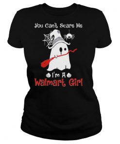 Halloween ghost you can’t scare me i’m a walmart girl shirt