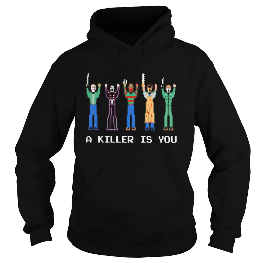 Halloween horror characters a killer is you lego Hoodie