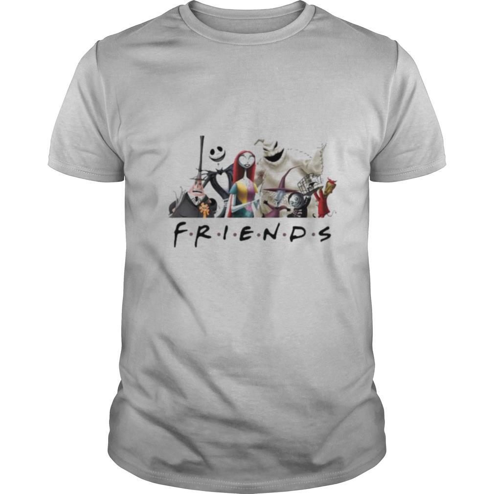 Halloween nightmare characters friends shirt