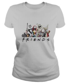 Halloween nightmare characters friends shirt