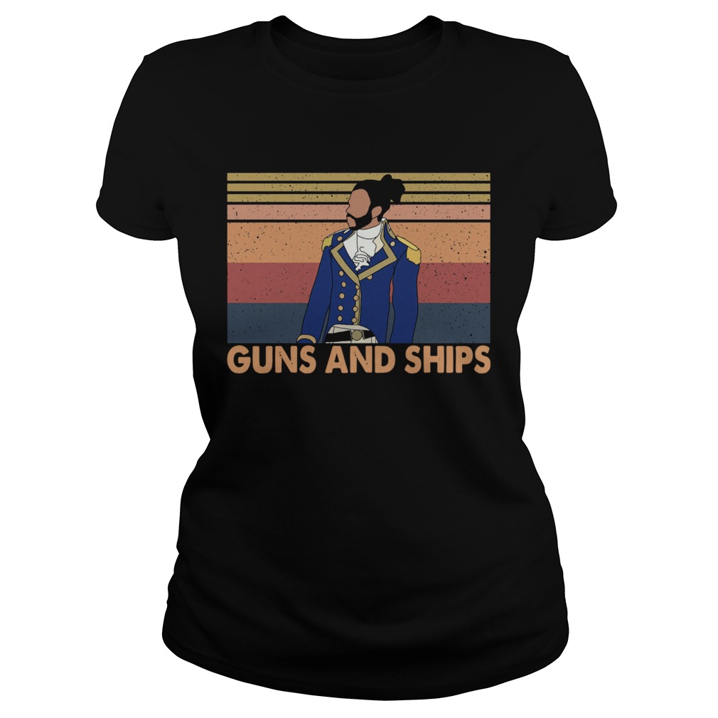 Hamilton Guns And Ships Vintage Classic Ladies