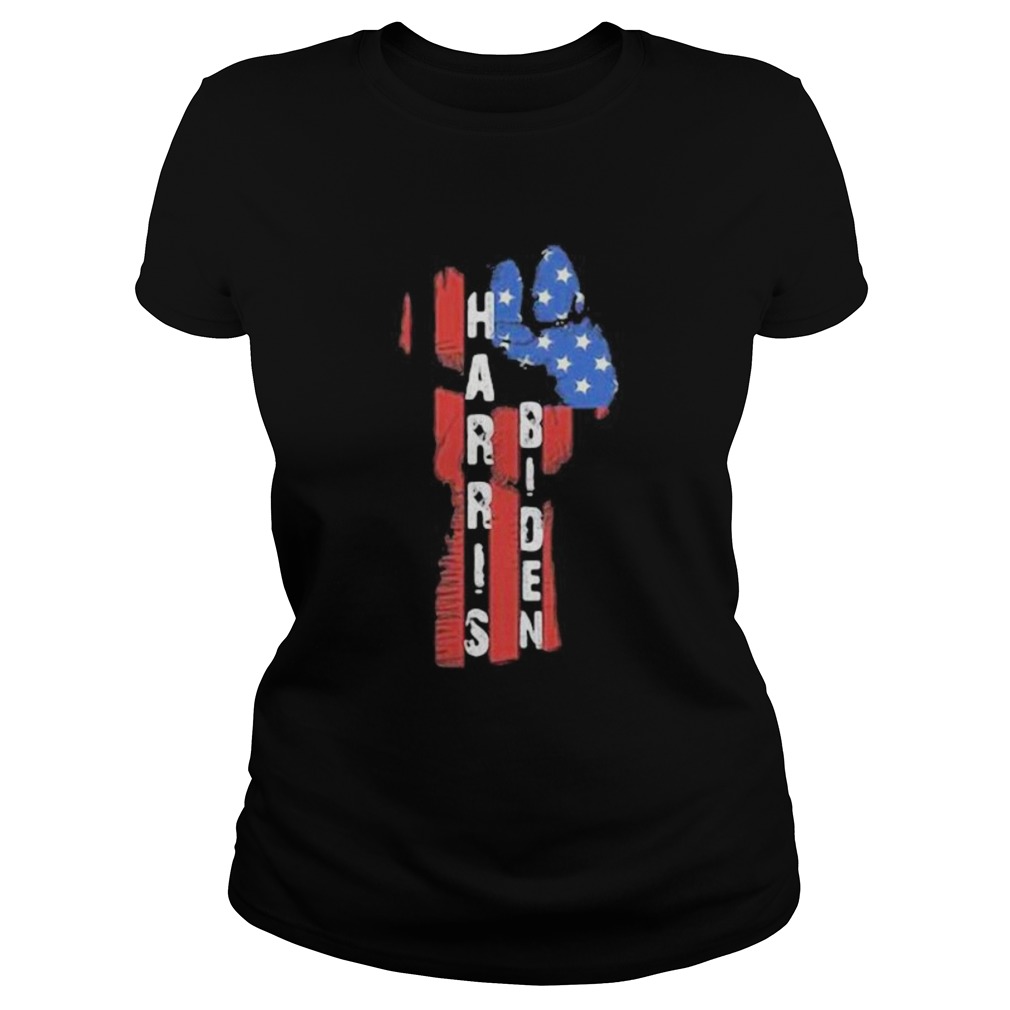 Harris biden black lives matter american flag Classic Ladies