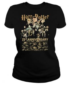 Harry potter 23rd anniversary 1997 2020 signatures shirt