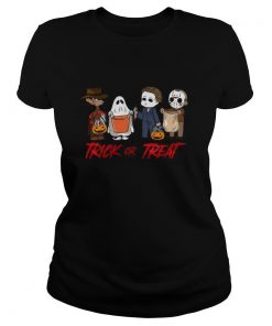 Horror Character Trick Or Treat Halloween shirt