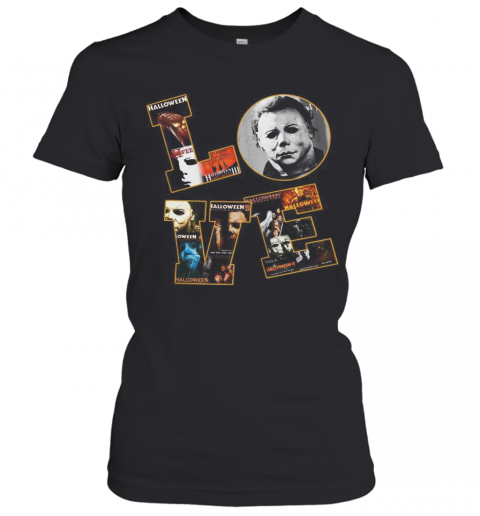 Horror Michael Myers Love Halloween T-Shirt Classic Women's T-shirt