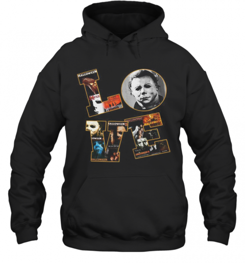 Horror Michael Myers Love Halloween T-Shirt Unisex Hoodie