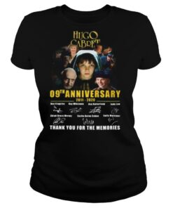 Hugo cabret 09th anniversary 2011 2020 thank you for the memories signatures shirt