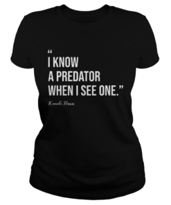 I know a predator when i see one kamala harris  Classic Ladies