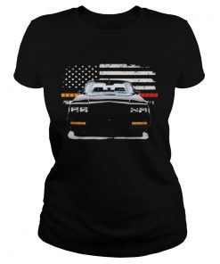 Intercooled making car american flag independence day  Classic Ladies