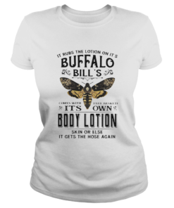 It rubs the lotion on its buffalo bills comes with free basket its own body lotion skin or else Classic Ladies