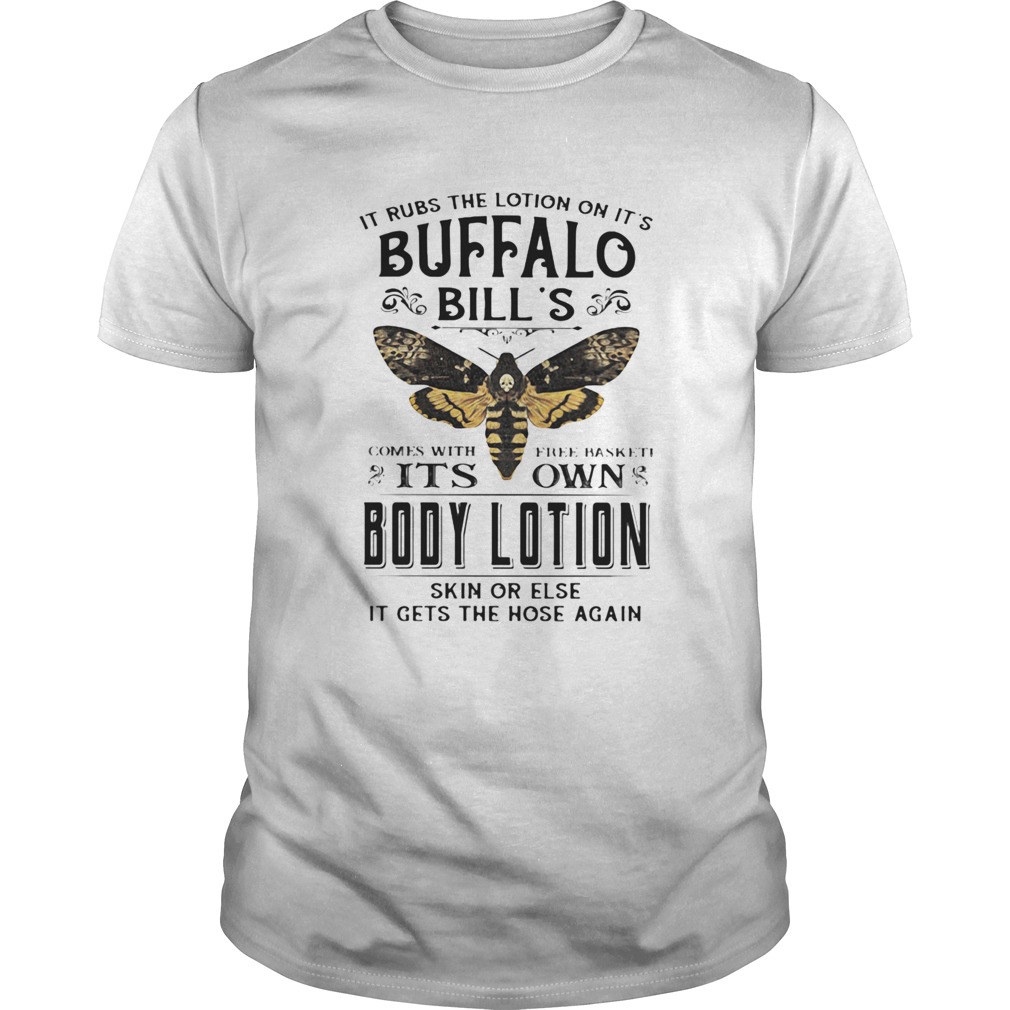 It rubs the lotion on its buffalo bills comes with free basket its own body lotion skin or else